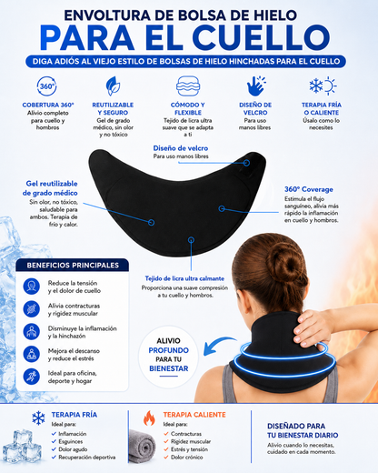 Máscara y Compresa Cervical Frío/Caliente
