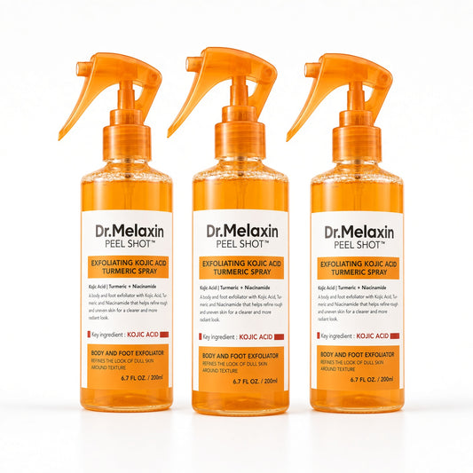Spray Exfoliante Corporal Kojic + Cúrcuma (3 unidades) 💕