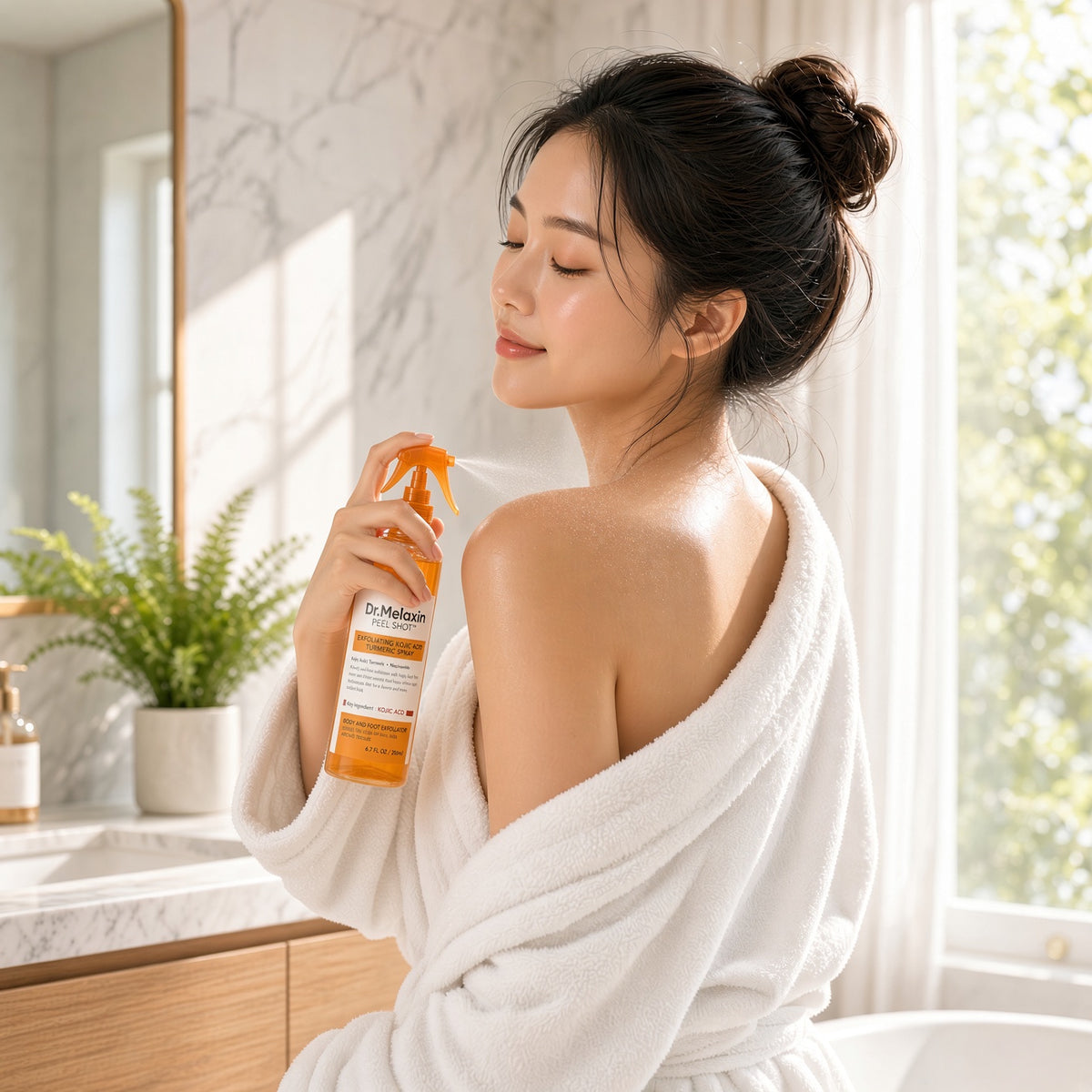 Spray Exfoliante Corporal Kojic + Cúrcuma (3 unidades) 💕